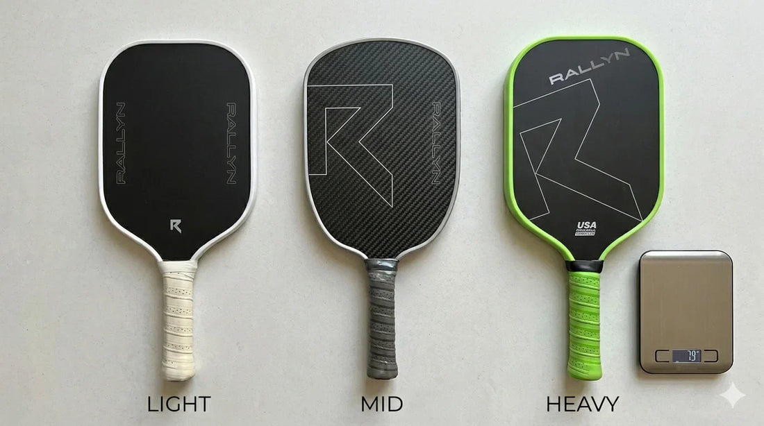 Pickleball Paddle Weight Guide: Light vs Mid vs Heavy Explained